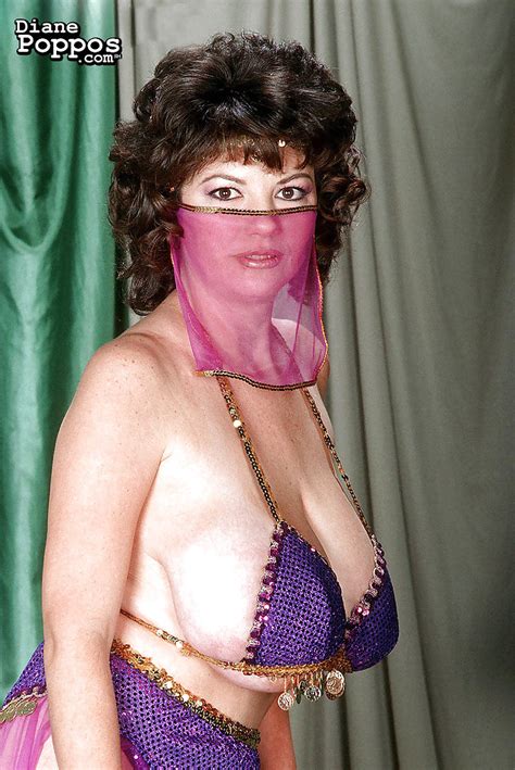 Mature Greek Woman Diane Poppos Letting Big Hanging Tits Fall Free Porn