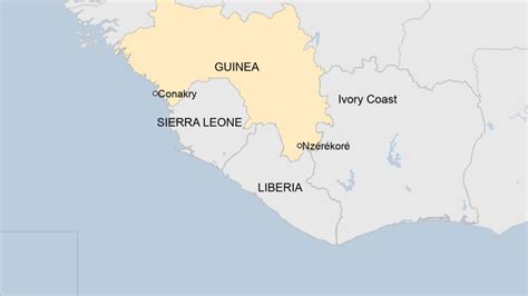 Binlerce kişinin ölümüne neden olan ebola virüsü, aralık 2013'te ilk olarak batı afrika'da yayılmıştı. Guinea declares Ebola epidemic: First deaths since 2016 ...
