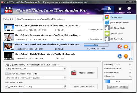 Chrispc Videotube Downloader Pro Internet Manager Software Pc