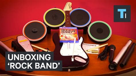 Unboxing Rock Band Youtube