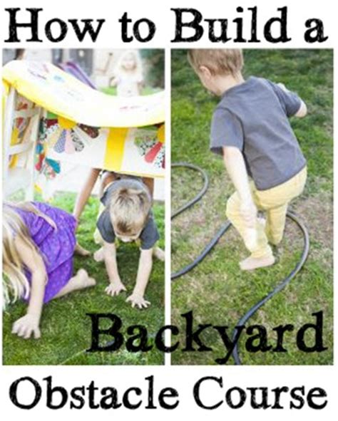 Prepare the backyard pick start and end points for the course and mark them with traffic cones. How to Build a Backyard Obstacle Course - Homefront Magazine