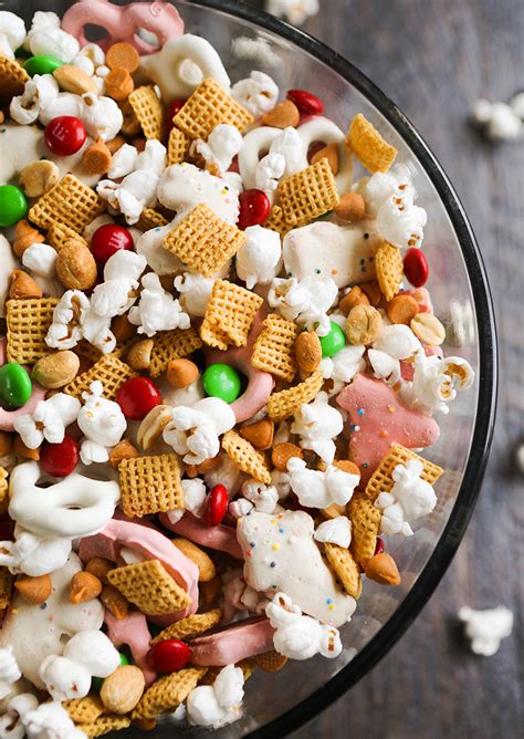 Holiday Snack Mix Recipe Video — Pip And Ebby