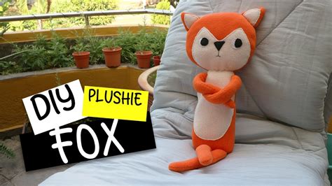 How To Make Fox Plush Toy🦊diy Fox Plushie Tutorial Easyfree Pattern