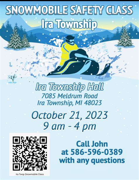 Snowmobile Safety Class Michigan Snowmobile And Orv Association