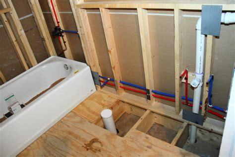 Plumbing in the Downstairs Bathroom - Blog ...