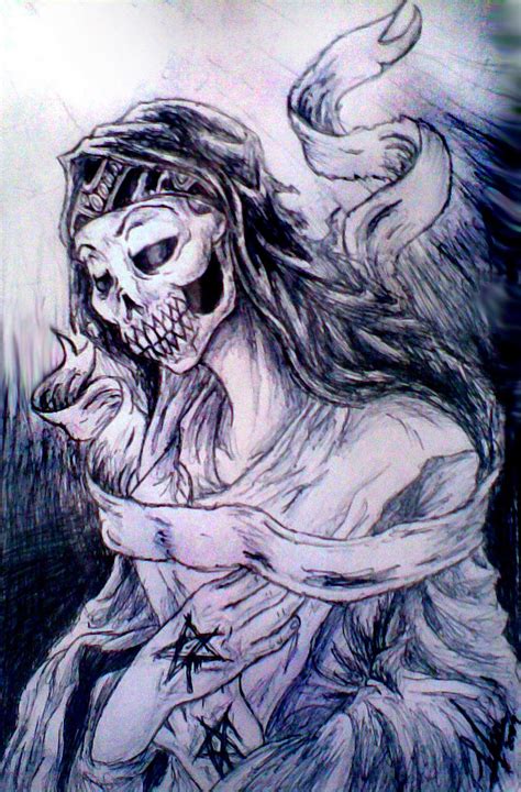 La Santa Muerte By Candys Killer On Deviantart