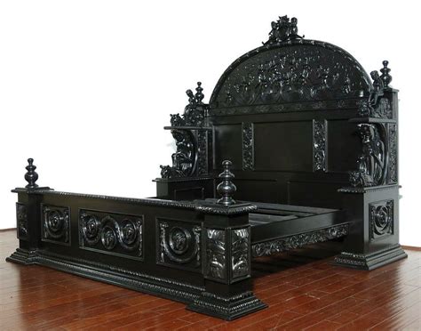 Pin By Laurie Mcbee On Common Kings World Gothic Bed Gothic Decor