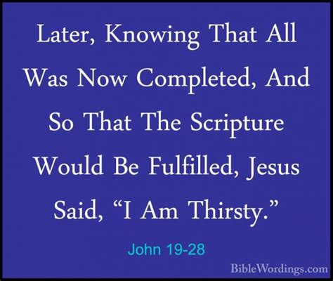 John 19 Holy Bible English