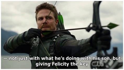 Arrows Oliver And Felicity Are Switching Roles Youtube