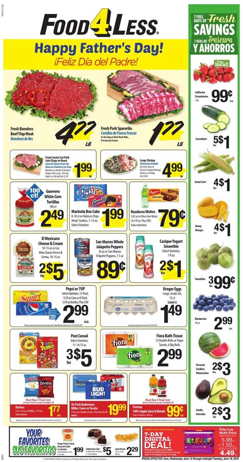 Browsing the weekly flyers of food 4 less has never been easier. Food 4 Less Current weekly ad 06/12 - 06/18/2019 - weekly ...