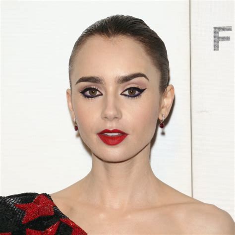 Lily Collins Without Makeup Popsugar Beauty