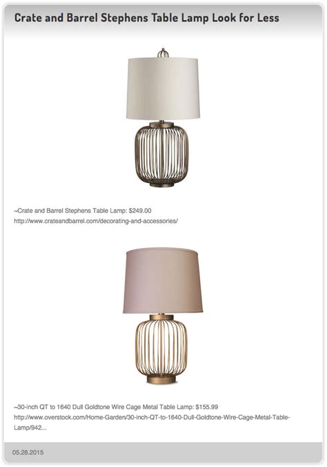 Crate and barrel bedroom lamps. Crate and Barrel Stephens Table Lamp Look for Less | Lamp ...