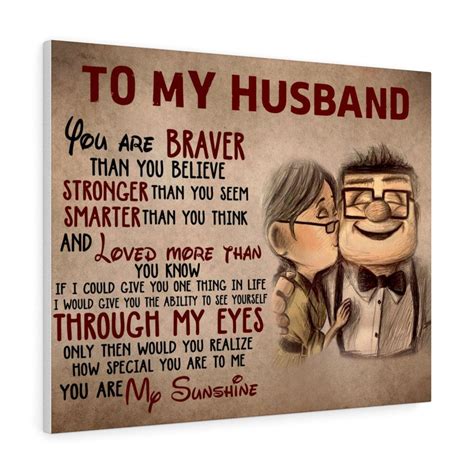 To My Husband Canvas | Husband birthday quotes, Husband quotes, Husband
