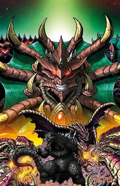 Godzilla Rulers Of Earth 20 Cover By Kaijusamurai On Deviantart