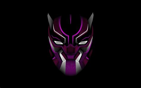 3840x2400 Black Panther Mask Minimalism 4k 4k Hd 4k Wallpapers Images