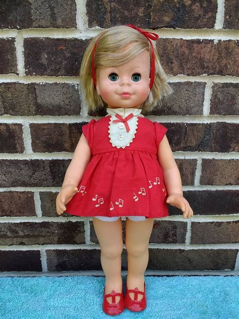 Mattel Singin Chatty Doll Chatty Cathy Little Sister 1964 In Etsy