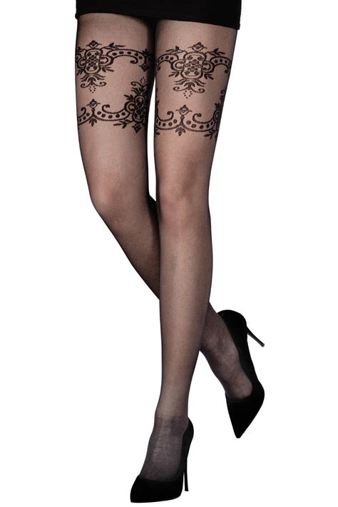 Crown Tights Evening Outfits Tights Heart Tights