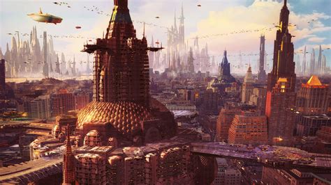 Movie Still Screenshot Artwork Futuristic City Science Fiction