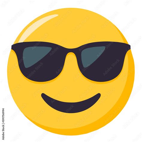 High Resolution Emoticon Smiley With Sunglasses Transparent Png Icon