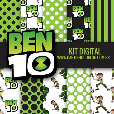 Kit Digital Ben 10 GrÁtis Para Baixar Cantinho Do Blog