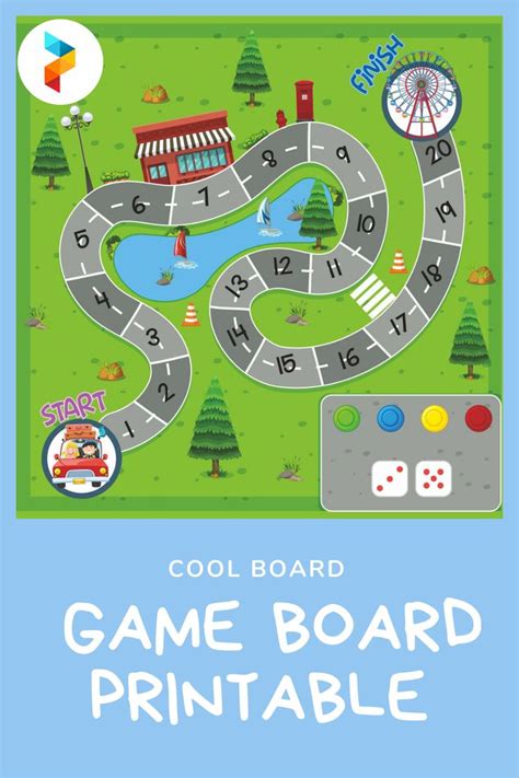 Cool Board Game Board Printable Fun Board Games Preschool Board