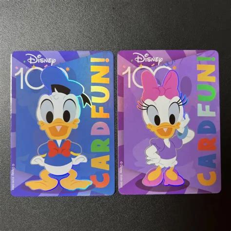 Disney 100th Anniversary Donald Duck Daisy Card 3592 Picclick