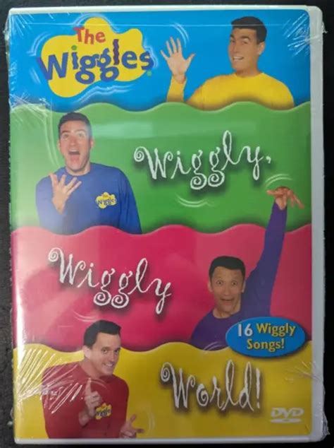The Wiggles Wiggly Wiggly World Dvd 2005 New Sealed 16 Songs