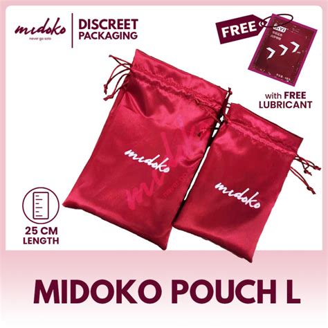 Midoko Big Small Silk Pouch Sex Toy Container Lazada PH