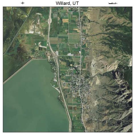 Aerial Photography Map Of Willard Ut Utah