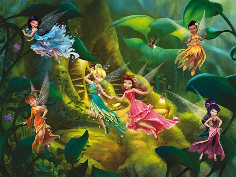 Download Tinkerbell Fairy And Friends Wallpaper