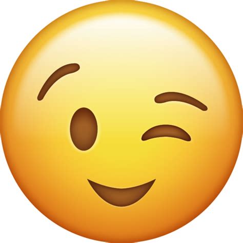 Maybe you would like to learn more about one of these? Wink Emoji Free Download IOS Emojis | Emoji Island