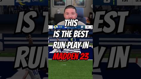 Madden Nfl 23 Best Run Play Money Play Win Big Sports