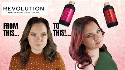 REVOLUTION HAIRCARE Tones For Brunettes | Merlot & Berry Pink Semi