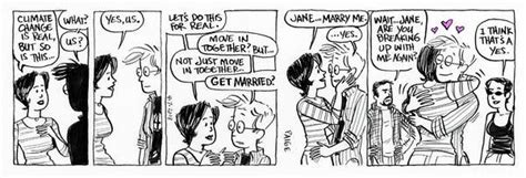 ‘janes World Comic Strip Goes Out With A Marriage The New York Times