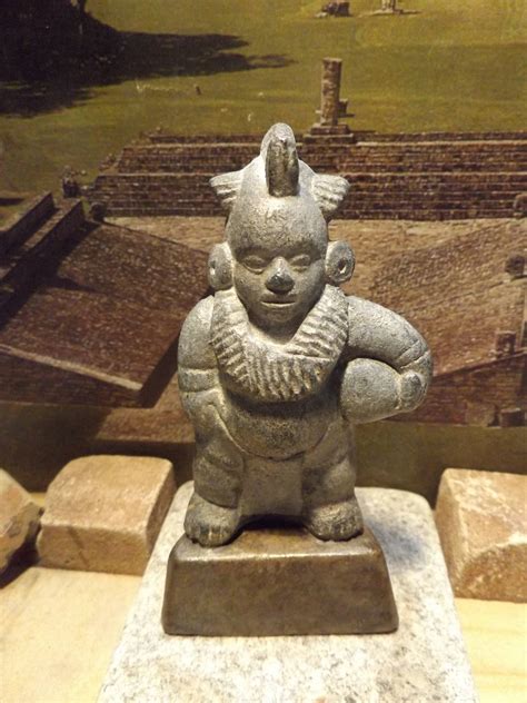 Aztec Mayan Statue Replica Of A Ball Player Pre Columbian Origins Of