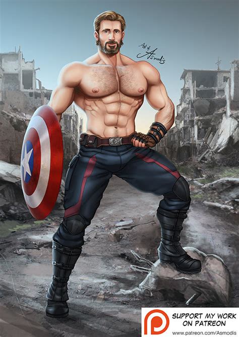 Captain America By Asmodisart On Deviantart