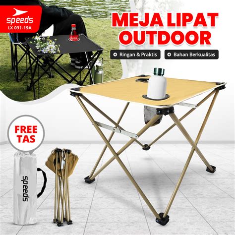 Jual Speeds Meja Lipat Folding Table Meja Camping Meja Portable Indoor