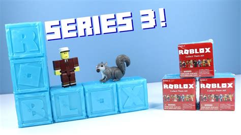 Game Figures Mystery Box Roblox Toys Roblox Figures Series 3 Action