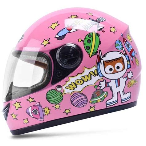 Pink Girls Children Motocross Ful Face Helmet Motorcycle Kids Helmets