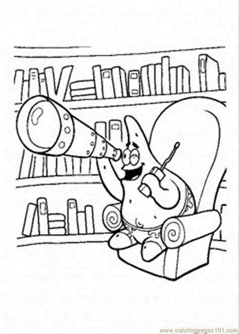 Printable Library Coloring Pages