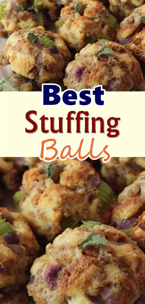 Heirloom Stuffing Balls A Delicious Make Ahead Holiday Recipe