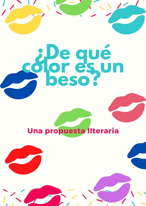 De Que Color Es Un Beso Imprimible