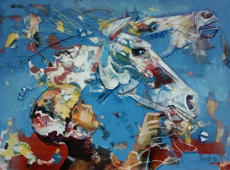 Онлајн изложба на ремек делата на Горан Боев- сликар кој последнава ...