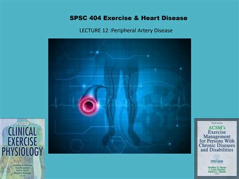 Solution Lecture 12 Peripheral Arterial Disease Spsc 400 Exercise And