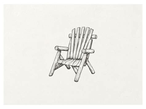 Adirondack Chair By Doru Vezeteu On Dribbble