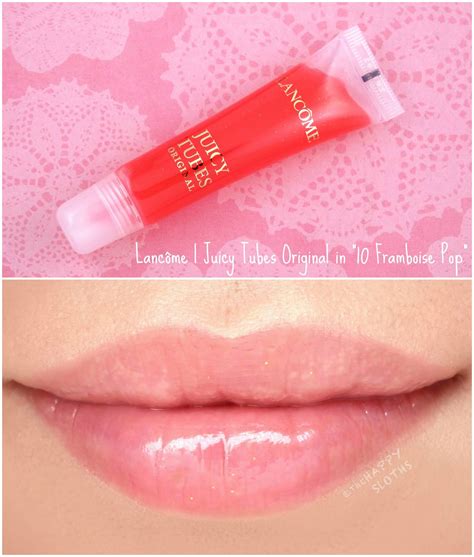 Lancome Juicy Tubes Original Lip Gloss Review And Swatches