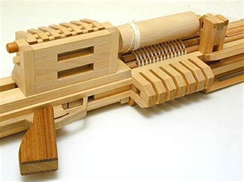 On homemade guns rainbow love farm: Carv: Complete Wooden rubber band gatling gun plans