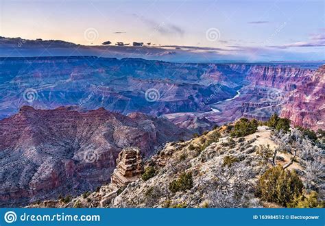 Landscape Of The Grand Canyon In Arizona Usa Stock Photo Image Of