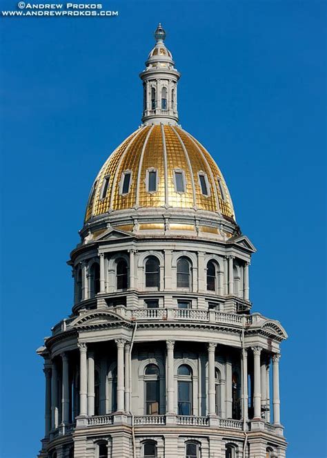 Colorado State Capitol Dome Fine Art Photo By Andrew Prokos