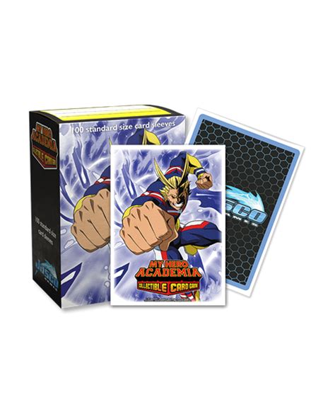 All Might Punch My Hero Academia Licensed Sleeves Standard Size